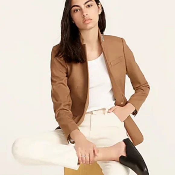 J. CREW New Regent Wool Flannel Blazer - 6 Tall - Picture 10 of 10